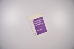 An Incomplete Manifesto for Growth product image