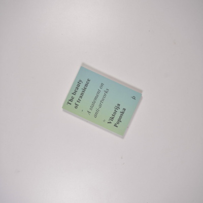 Bukuria e kalimtares – një deklaratë mbi anti-veprat e artit