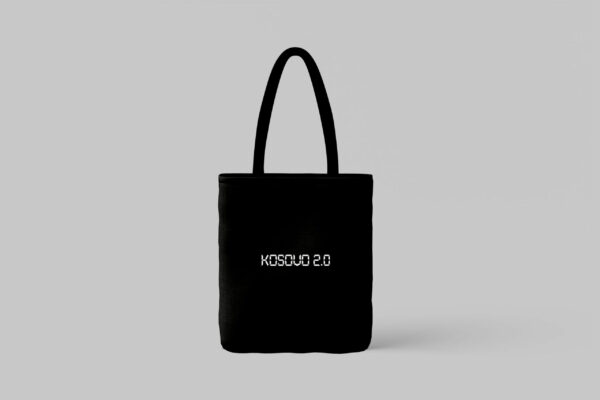 Taman on Time Black Tote Bag - Image 3