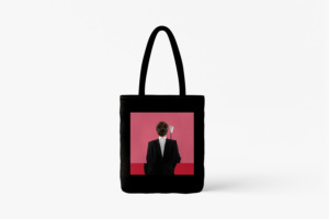 "What's Left of My Left" Black Totebag book cover